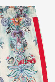 JC Tropical Garden Print Trousers TROPICAL GARDEN WFT22C-2O003
