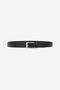 RC Black Leather Belt With Engraved Logo RC Black Leather Belt With Engraved Logo BLACK QOC00A-PZO38