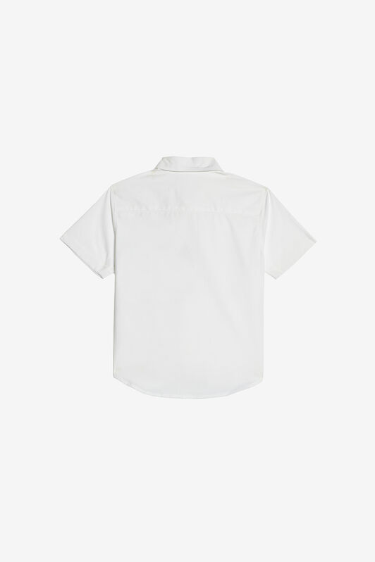 JU Shirt With RC Monogram And Logo OPTICAL WHITE UJT703-CH004