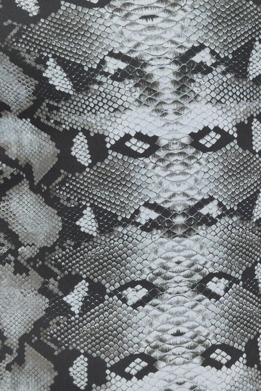 RC Robe Midi Imprimé Serpent PYTHON/BLACK QOT10B-5SR25