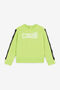 JU Logo-Stripe Sweatshirt VERDE FLUO OJT947-ISA2J