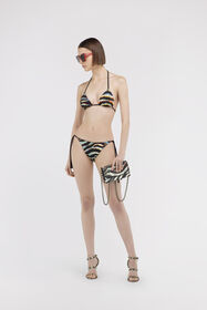 JC Top bikini Just Cavalli Light blue/Black SFM007-SF038