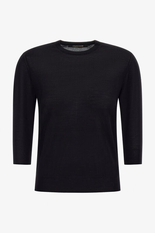 RC Short-sleeved sweater Black SKM612-MA006