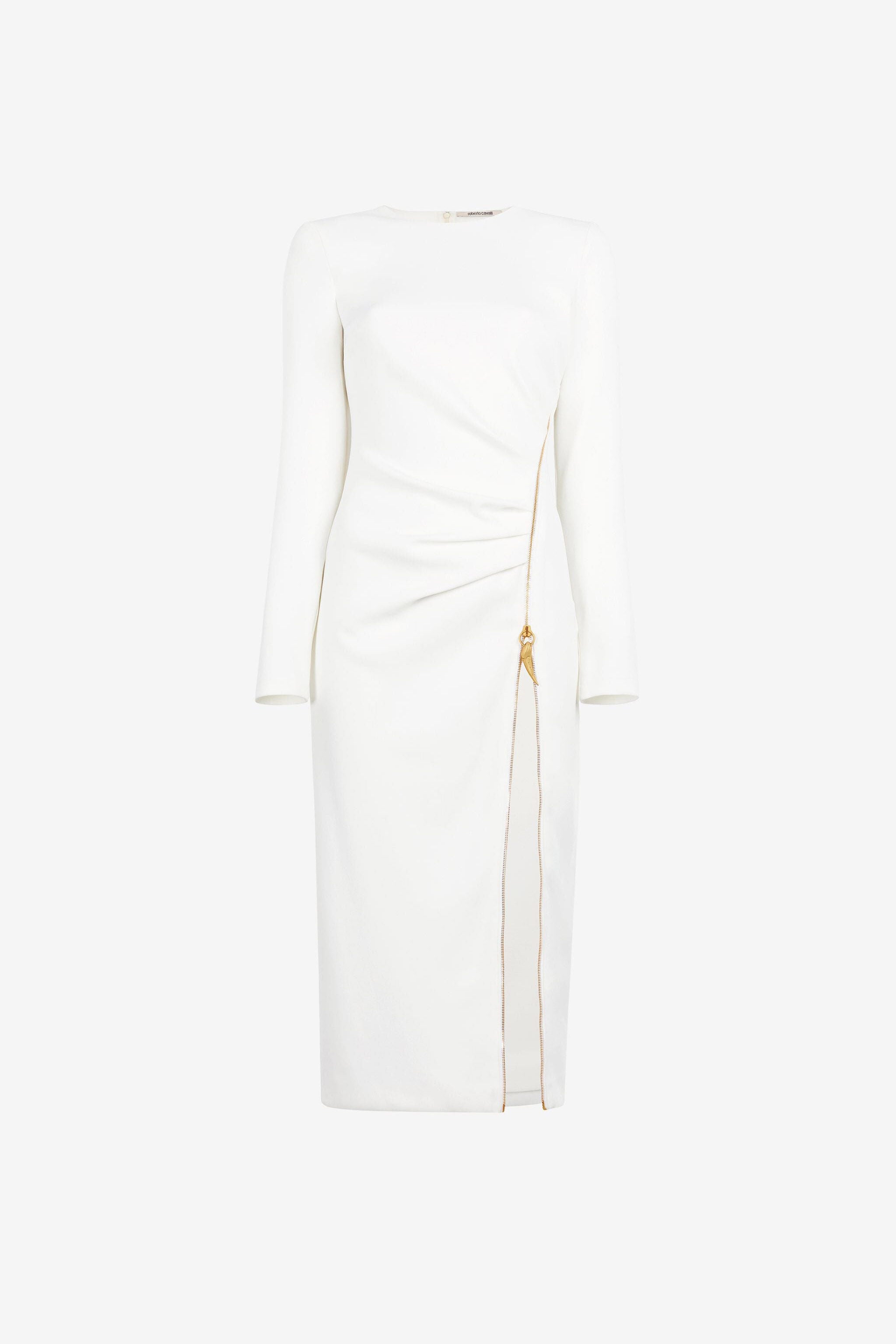 RC Zip Dress RC Zip Dress White OKT109-HR005