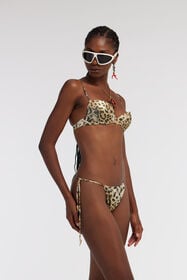 RC Slip bikini Jaguar Skin NATURALE SYW041-LNG34