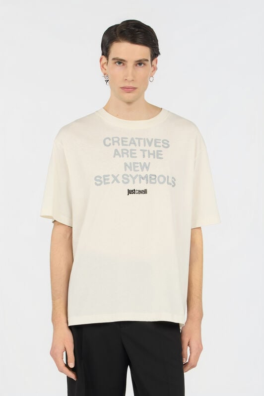 JC Ivory T-Shirt JC Ivory T-Shirt OFF WHITE WFT086-WF116