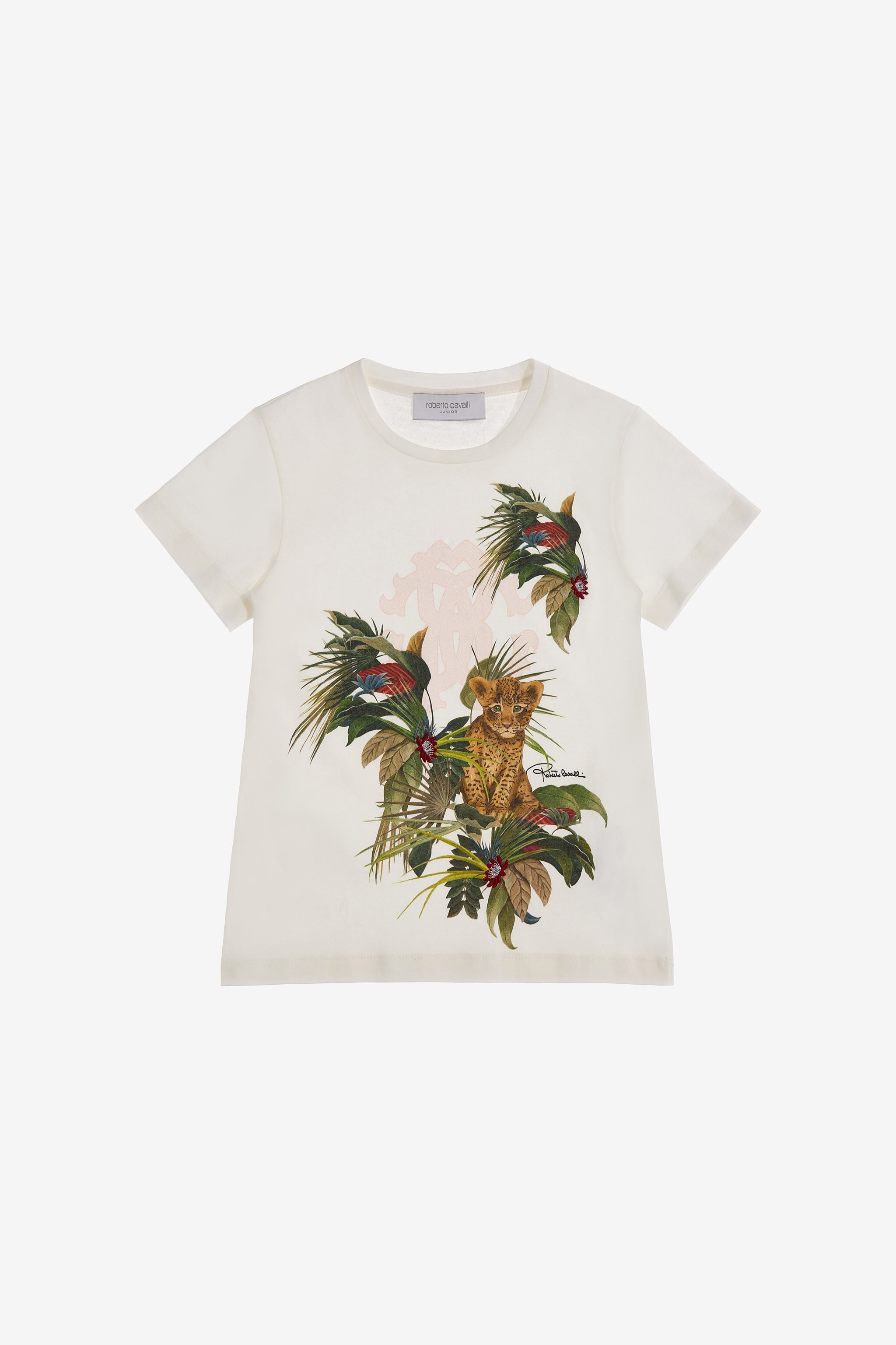JU Wild Jungle T-Shirt JU Wild Jungle T-Shirt White SJT650-JD001