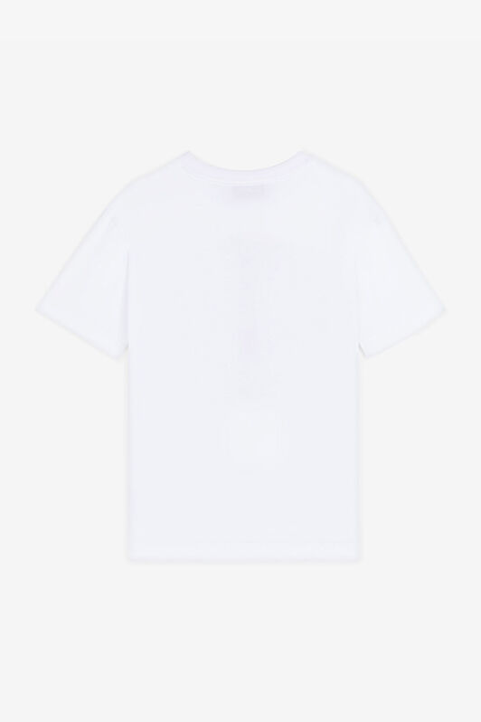JU Tiger-Print Cotton T-Shirt White RJT629-JD001