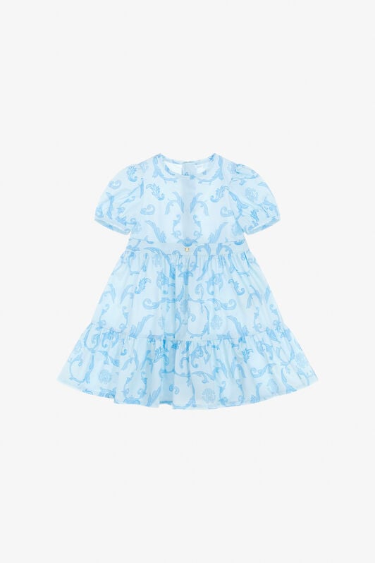JU Printed Dress JU Printed Dress Light blue SJT170-7ML96