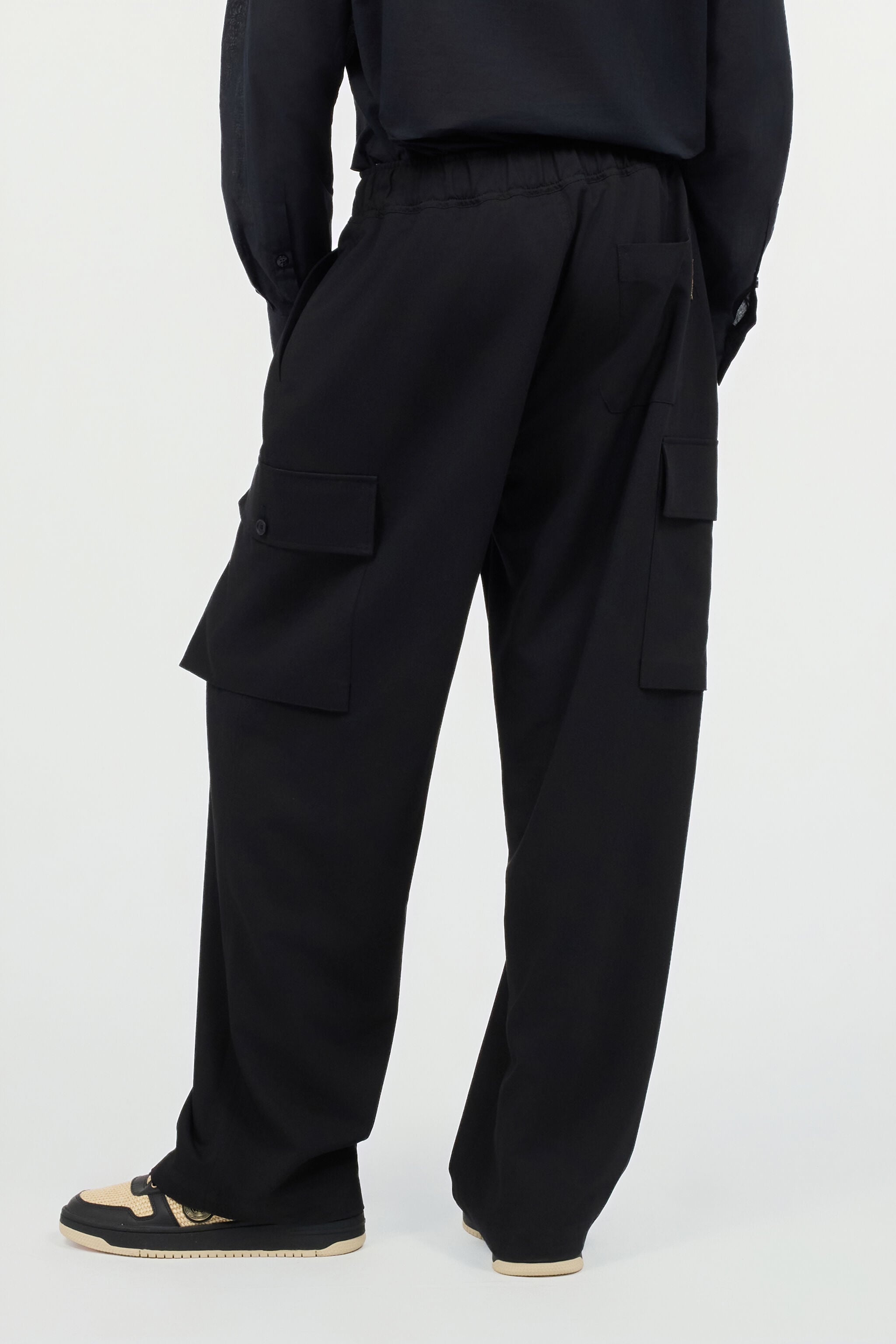 JC Pants With Cargo Pockets JC Pants With Cargo Pockets Black UFT003-UF017