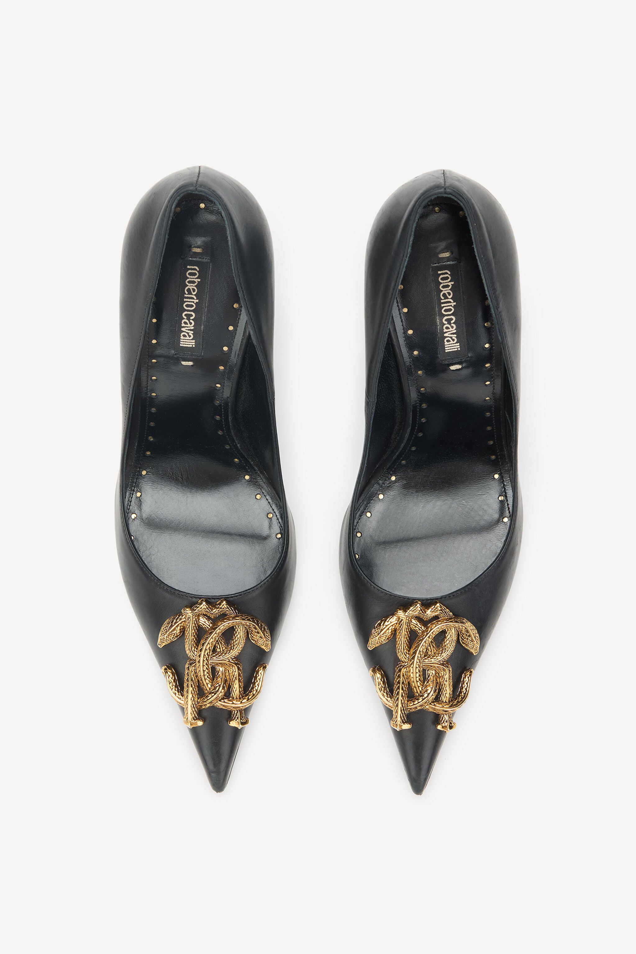 RC Décolleté with Monogram Mirror Snake RC Décolleté with Monogram Mirror Snake Black SKS010-PZ200