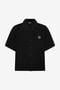 JC Chemise avec logo brodé BLACK WFM010-WF158