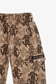 JU Shorts con stampa 3D Monogram Marrone chiaro TJT20R-5OM11