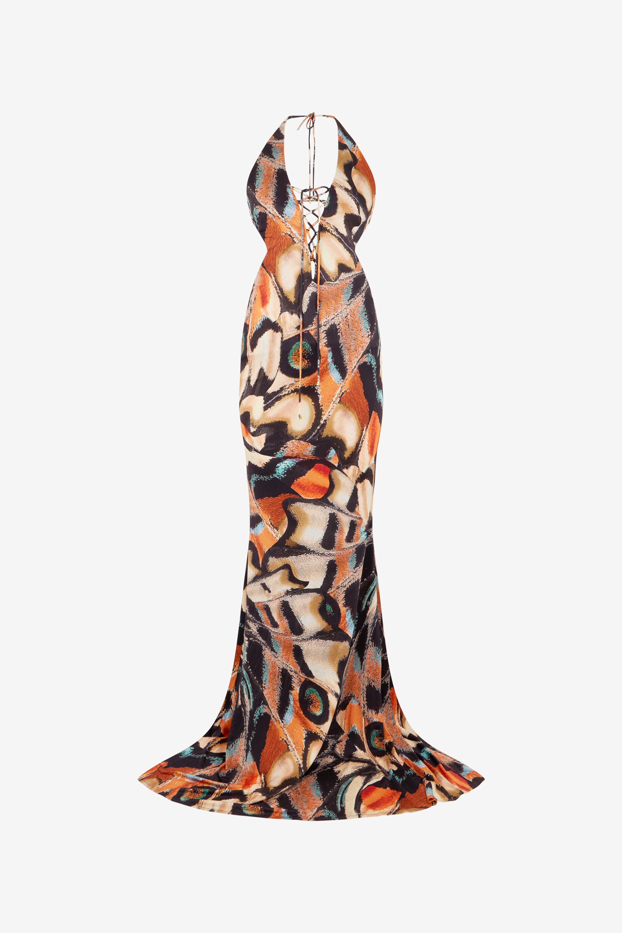 RC Butterfly Print Dress RC Butterfly Print Dress BLACK/MULTICOLOR XQT118-JRT28