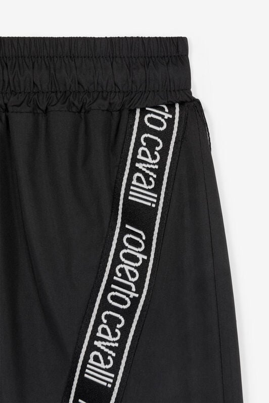 JU Logo-Stripe Swim Shorts JU Logo-Stripe Swim Shorts Black OJH002-FT169