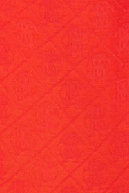 RC Silk Blouse with RC Print CORAL RED WQT601-RK010