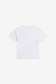 JU T-Shirt Bianca In Cotone Con Stampa Logo OPTICAL WHITE WJT61C-JD001