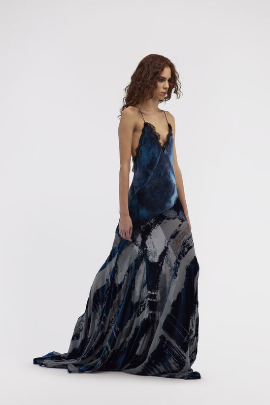 RC Wild Leda Slip Dress Bleu foncé RWT136-VL051
