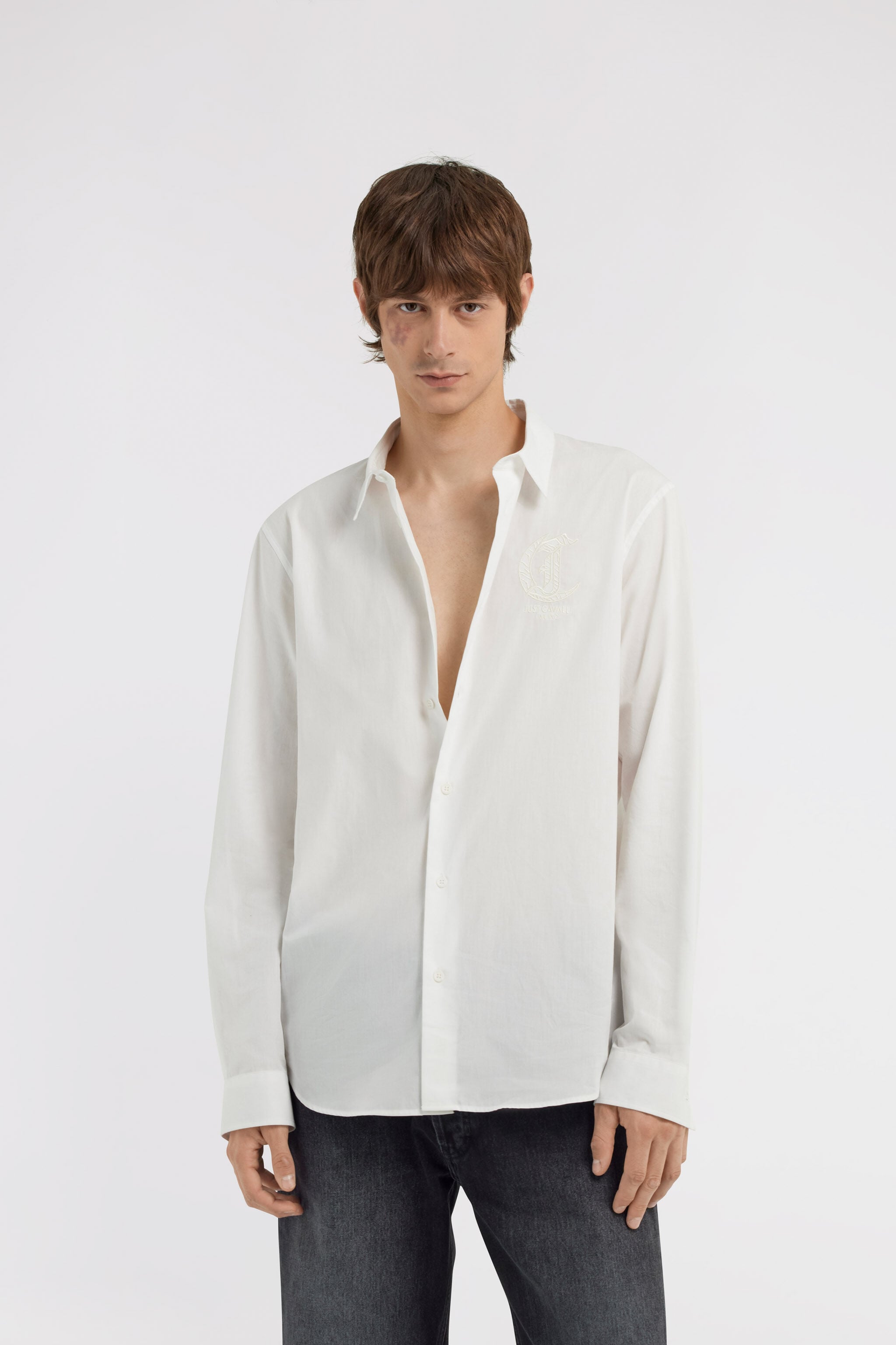 JC Just Cavalli Shirt JC Just Cavalli Shirt White TFT062-TF084