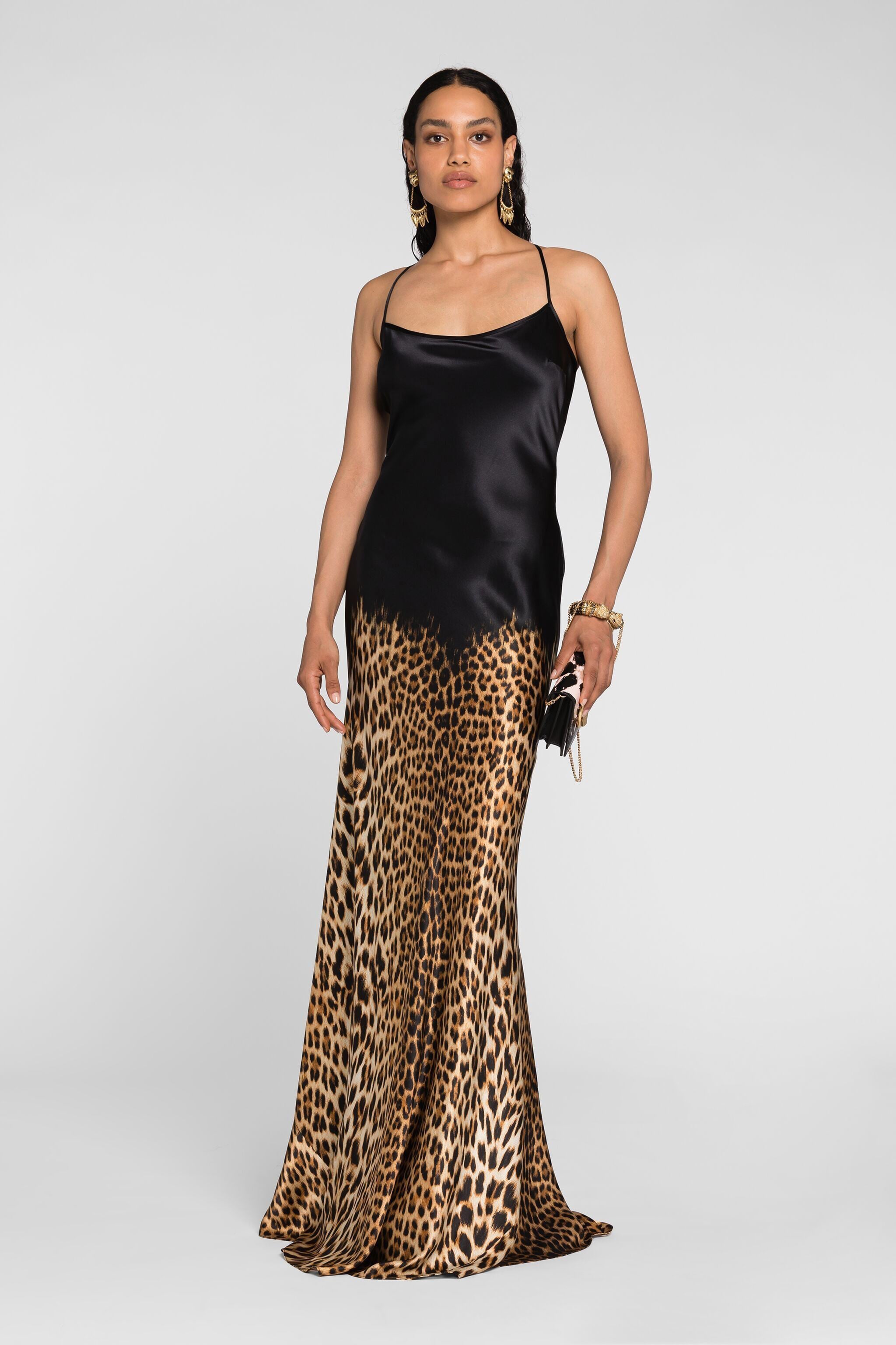 RC Leopard-Print Silk Maxi Dress RC Leopard-Print Silk Maxi Dress NATURALE OWT130-SZD93