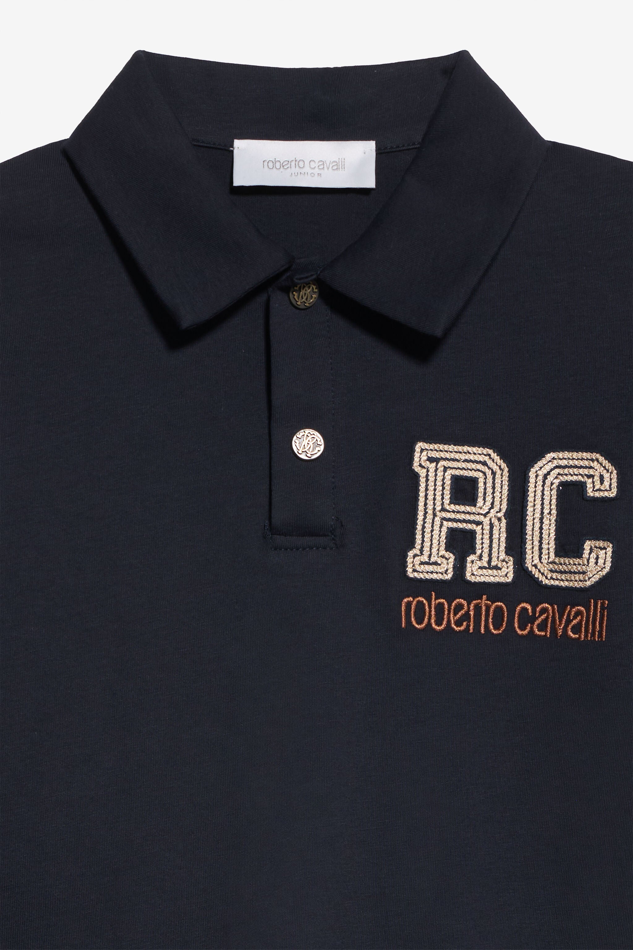 JU Navy Polo With Logo JU Navy Polo With Logo BLUE XJT60X-JD017
