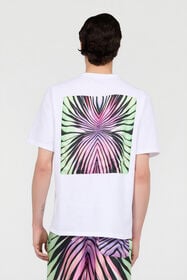 RC White T-Shirt PURPLE/GREEN XRT61H-JD060