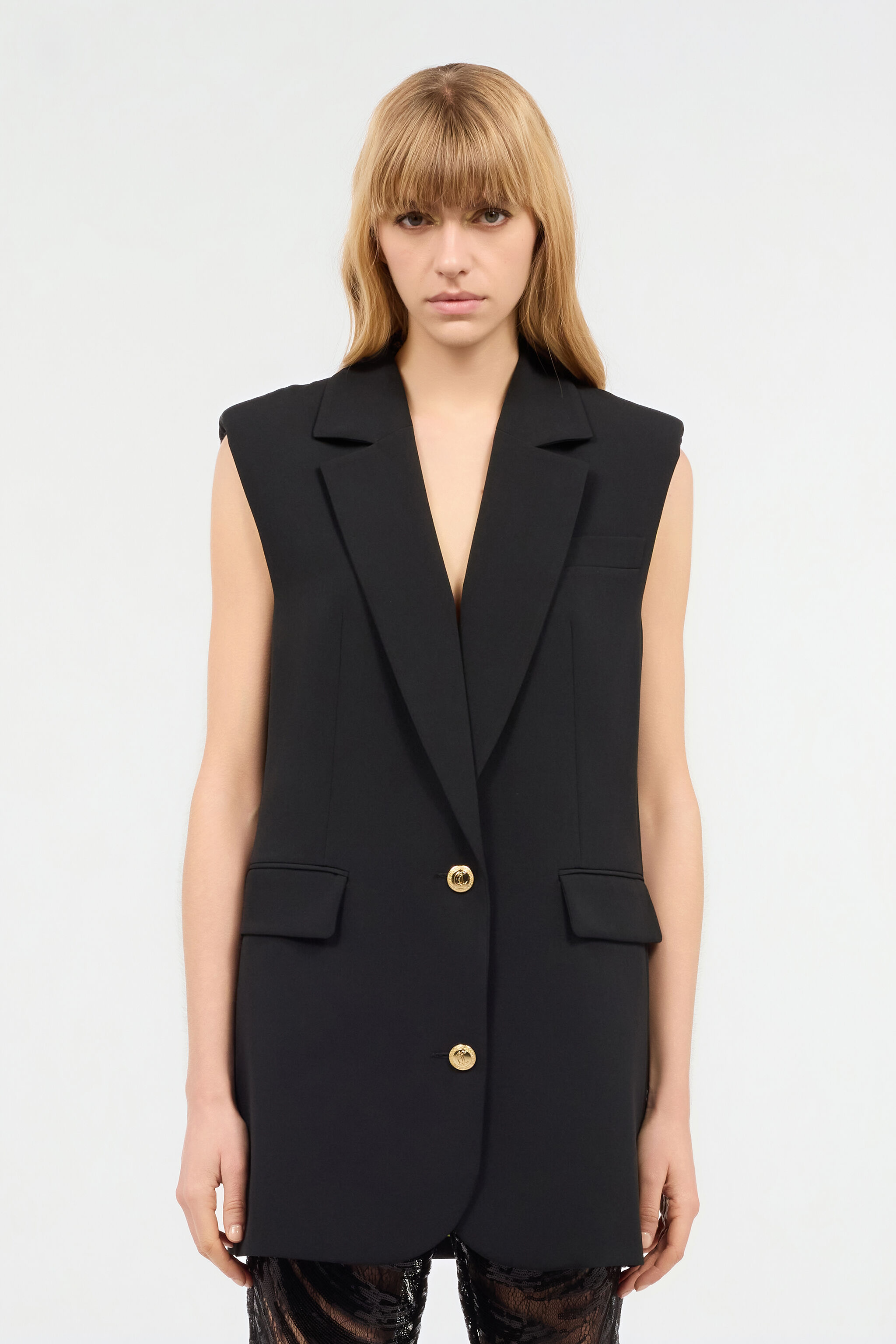 JC Single-Breasted Blazer Dress JC Single-Breasted Blazer Dress Black UFT189-UF255