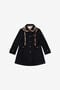 JU Manteau avec détails animaliers JU Manteau avec détails animaliers BLACK VJT40B-FEJ04