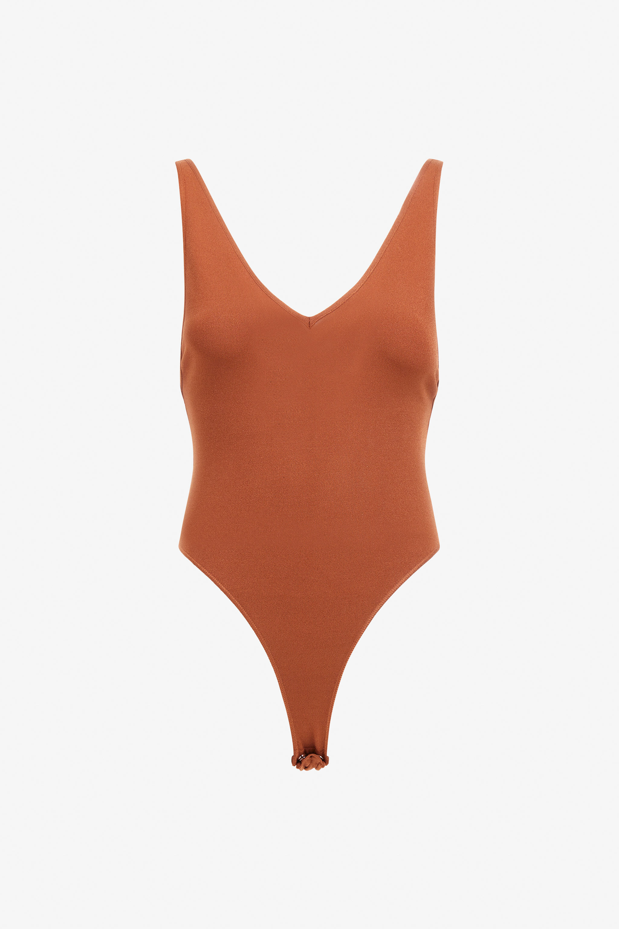 RC Rust V Neck Bodysuit RC Rust V Neck Bodysuit Brown SWM607-MI009