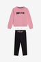 JC Pink and Black Track Suit with Logo PINK/BLACK XFT69V-CF004