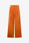 JC Orange Wide-Leg Trousers With Cut-Out JC Orange Wide-Leg Trousers With Cut-Out ARANCIO UFT091-UF130