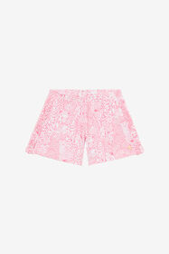 JU Cheetah Print Shorts PINK UJT26A-5OO37
