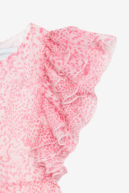 JU Robe À Imprimé Guépards Rose UJT10P-2NO37