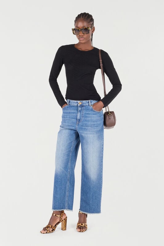 RC Jeans Mit Monogramm Mirror Snake RC Jeans Mit Monogramm Mirror Snake Blau UKJ206-VT008