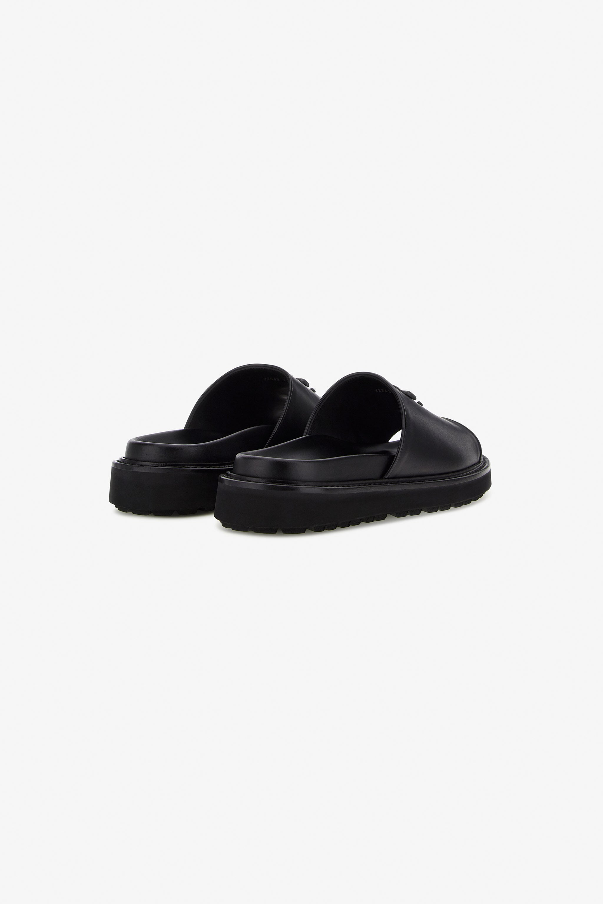 RC RC logo sandals RC RC logo sandals Black SRS058-PZA90