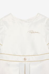 JU Robe Avec Logo Et Monogramme RC Blanc UJT10I-RD028