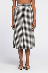 RC Gingham Skirt Black/White RKT307-FE033