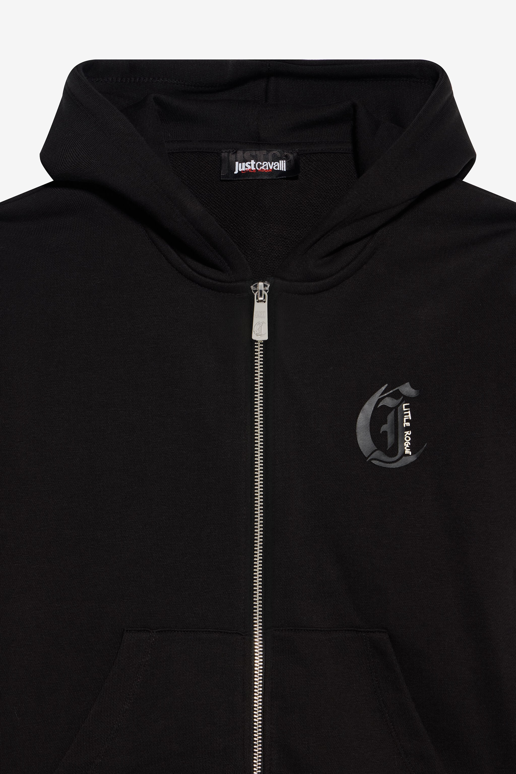 JC Ensemble hoodie noir et jogging BLACK XFT66A-CF013