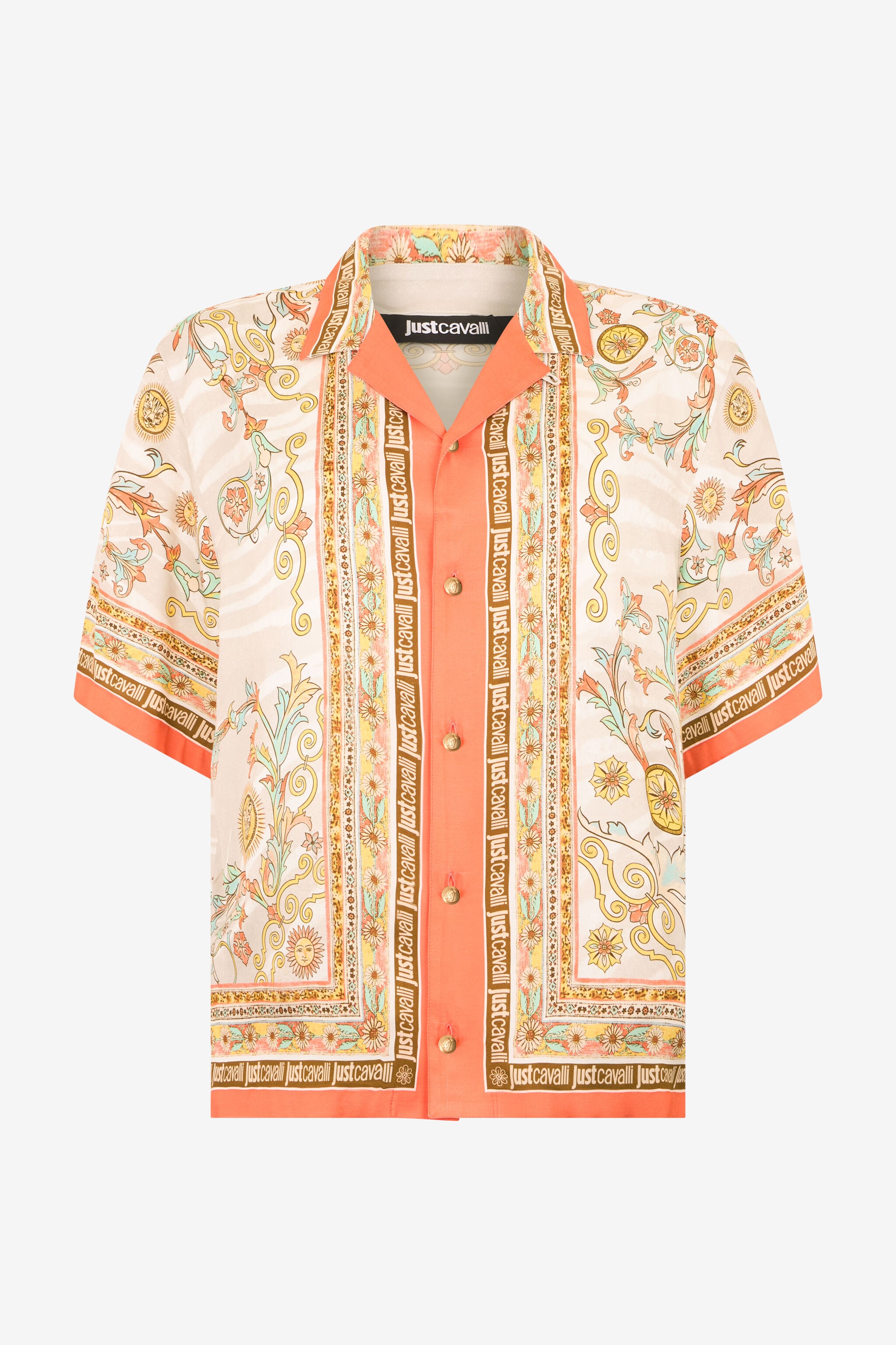 JC Persian Tarot Print Shirt JC Persian Tarot Print Shirt MULTICOLOR CHIARI WFT246-WF644