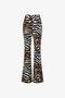 JC Just Cavalli trousers Light blue/Black SFT009-SF832