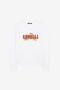 RC Logo-Print Cotton Sweatshirt White PRT66C-CF050