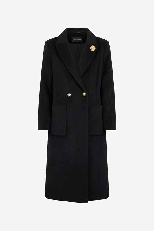 RC Long Double-Breasted Coat RC Long Double-Breasted Coat Black OOT50C-WH016