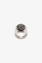 RC Silver-Tone RC Monogram Signet Ring RC Silver-Tone RC Monogram Signet Ring Silver TRG006-AM258