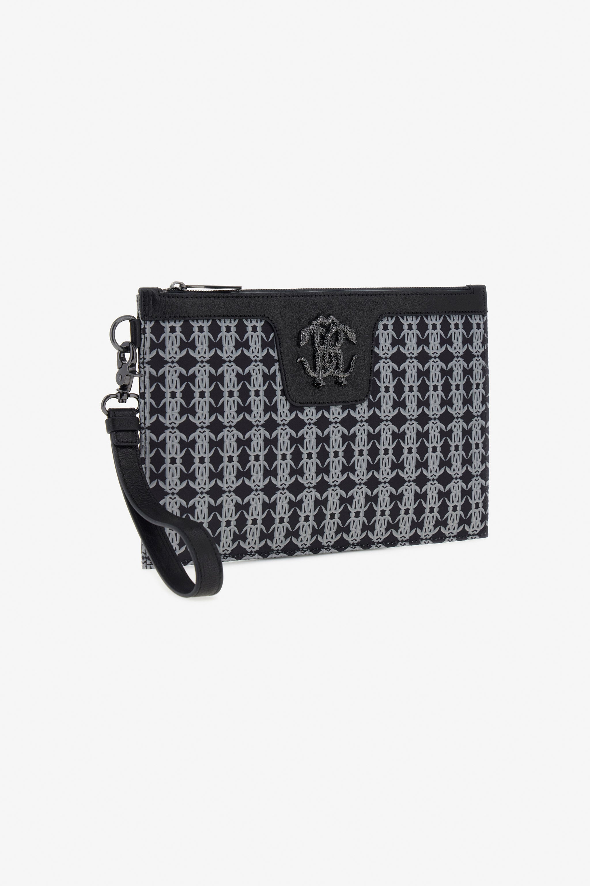 RC RC Monogram Pochette RC RC Monogram Pochette Schwarz/Weiß SRB004-FT169