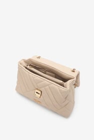 CL Sac à Épaule Matelassé BEIGE SXB00C-AB076