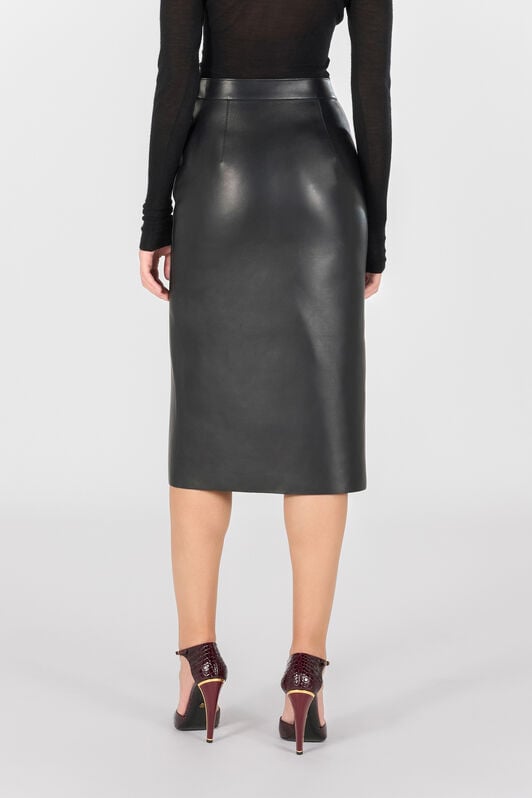 RC Plain midi skirt RC Plain midi skirt Black TWP300-PN001