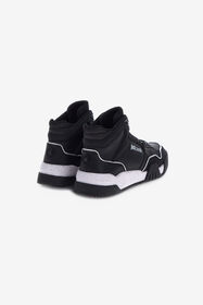 JC Just Cavalli Leather Sneakers BLACK RRS047-RR310