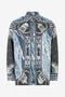 RC Camicia Con Stampa Marble E Decorazioni RC Camicia Con Stampa Marble E Decorazioni Blu scuro URT723-4QN63