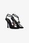 RC Snake-Embellished Sandals RC Snake-Embellished Sandals Black TKS110-FL113