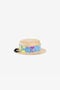 JU Bow-detail sun hat JU Bow-detail sun hat Beige QJI013-AB013